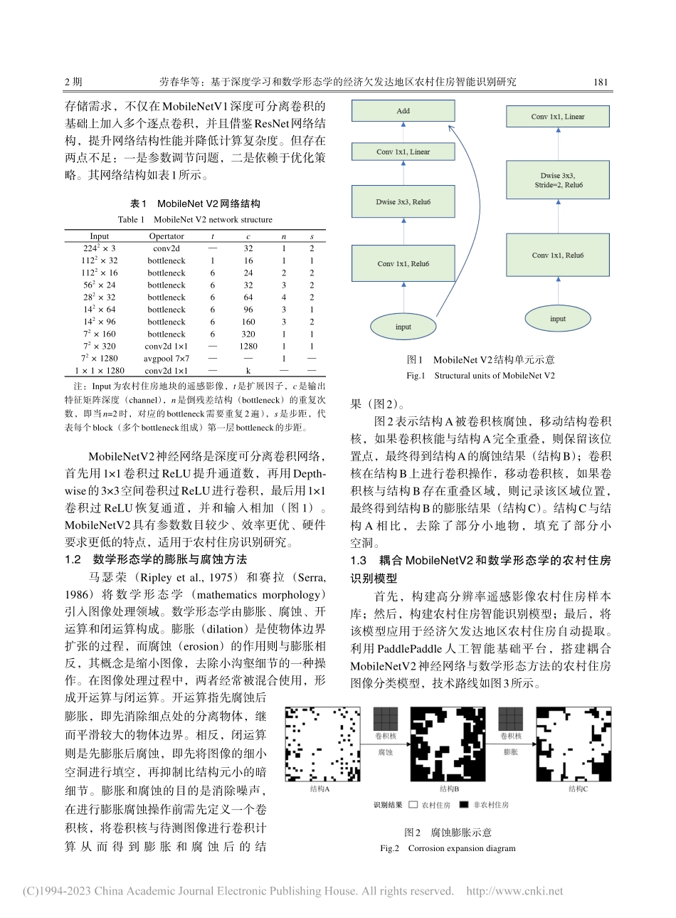 基于深度学习和数学形态学的...达地区农村住房智能识别研究_劳春华.pdf_第3页
