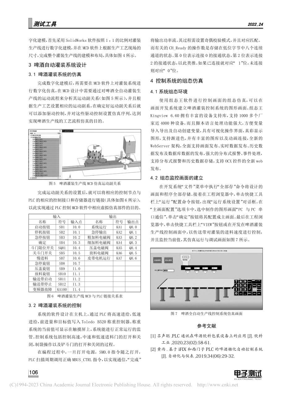基于数字化设计基础的啤酒全自动灌装生产线系统设计_杨铨.pdf_第3页