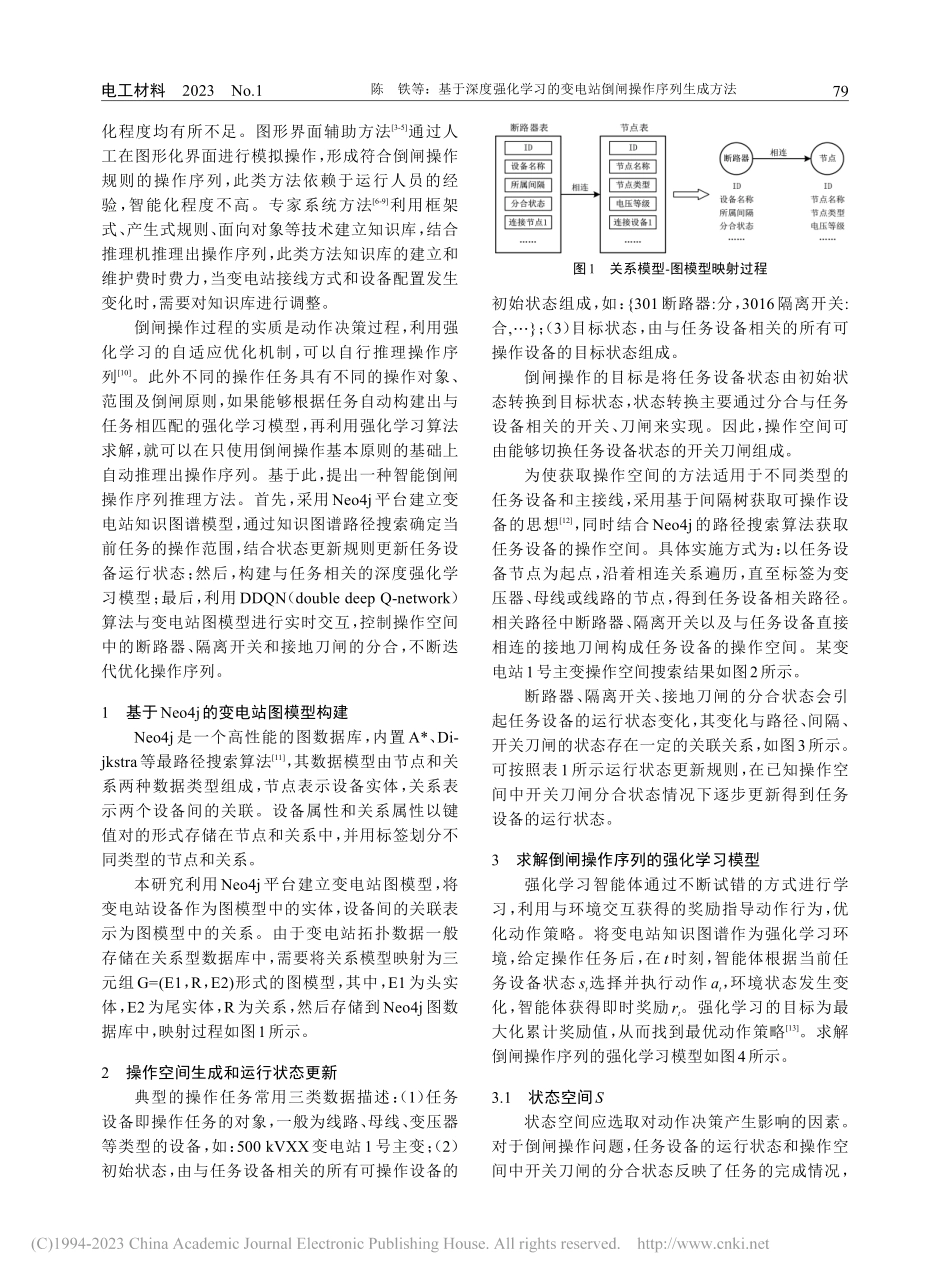 基于深度强化学习的变电站倒闸操作序列生成方法_陈铁.pdf_第2页