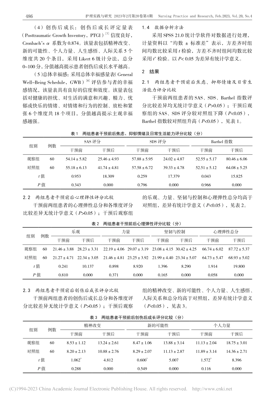 基于微信平台的多学科团队协...脑卒中偏瘫患者中的应用价值_何丽.pdf_第3页