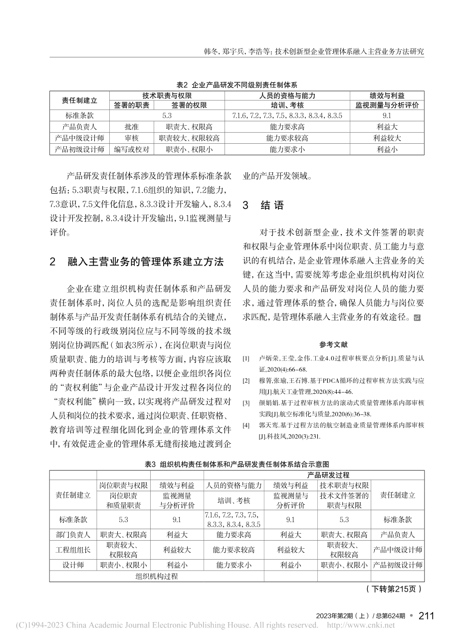 技术创新型企业管理体系融入主营业务方法研究_韩冬.pdf_第3页