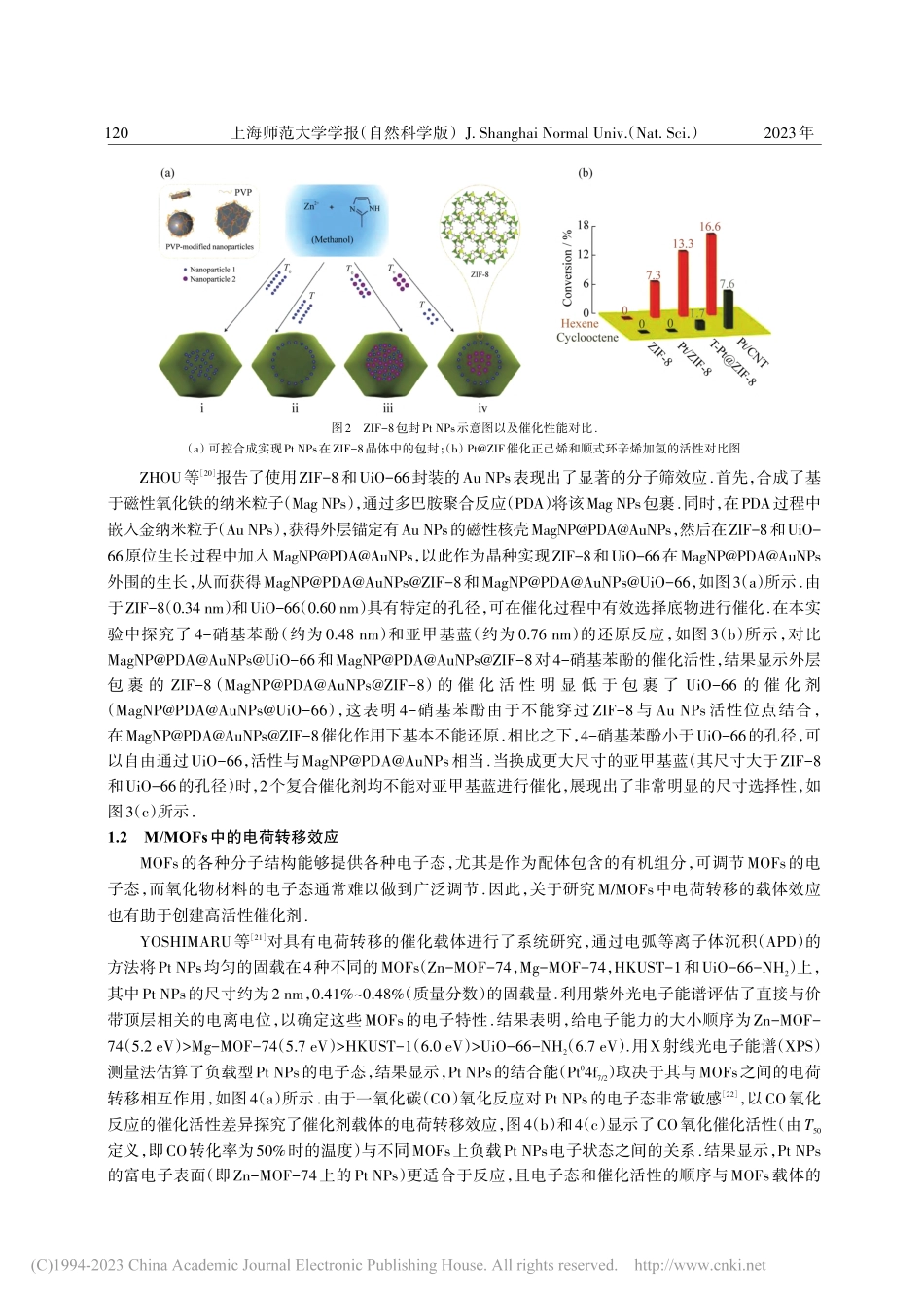 金属有机框架在非均相催化中的载体效应_肖睿.pdf_第3页