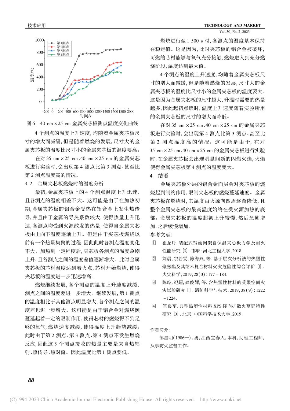 建筑外保温夹芯板燃烧实验研究_邹星明.pdf_第3页