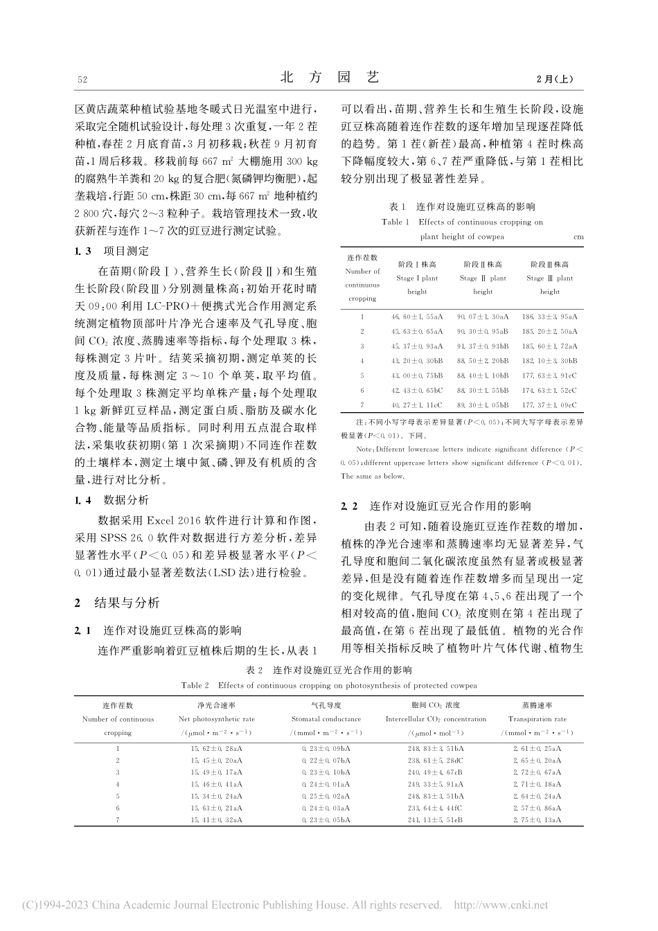 连作对设施豇豆生长发育与品质的影响_王德信.pdf_第2页