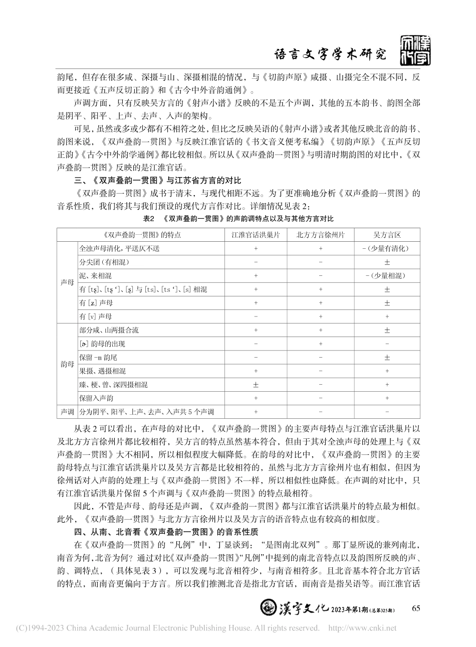 浅析《双声叠韵一贯图》的音系性质_肖悦.pdf_第3页