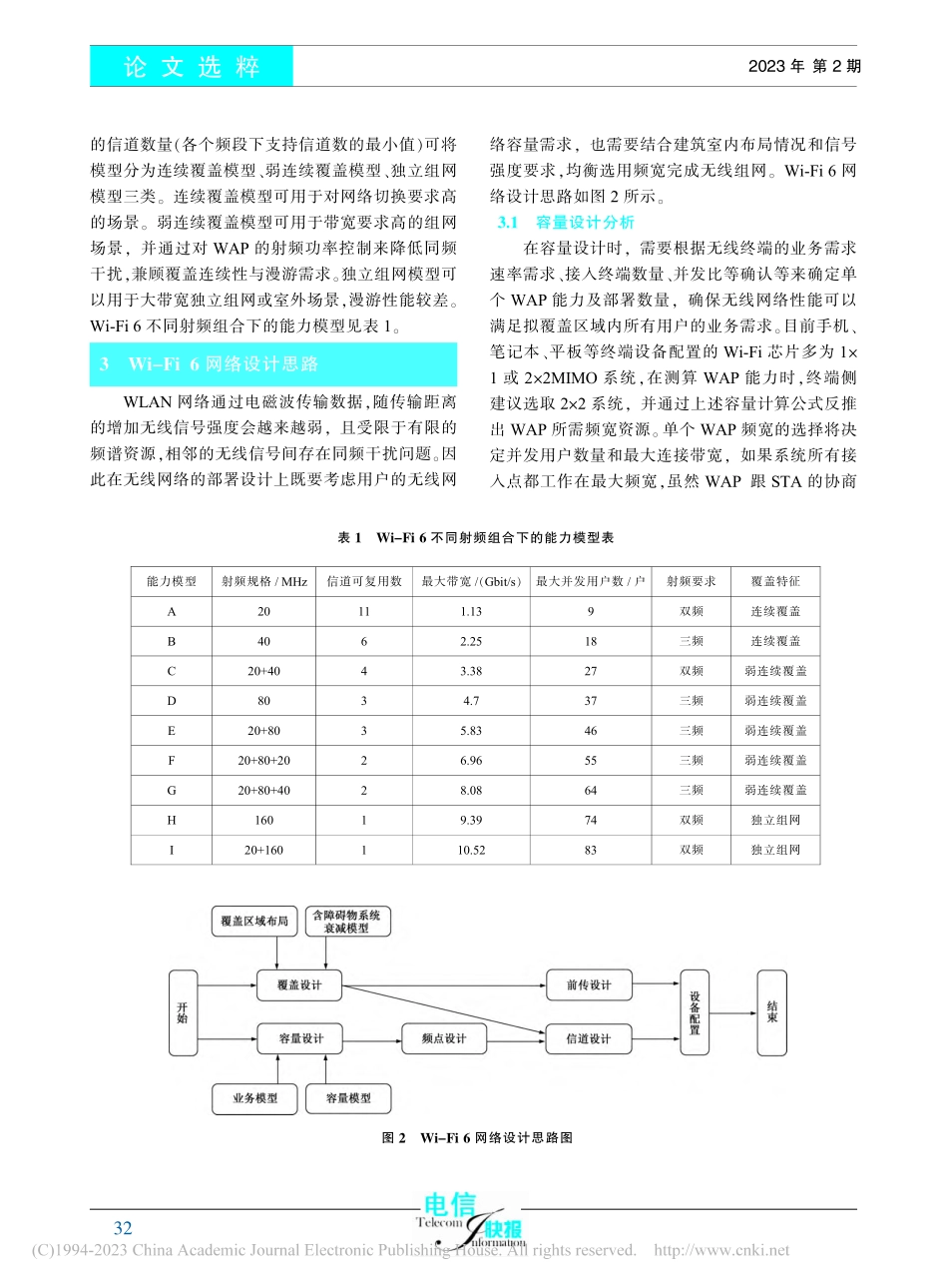 浅析Wi-Fi_6园区无线网络部署设计_刘洋.pdf_第3页
