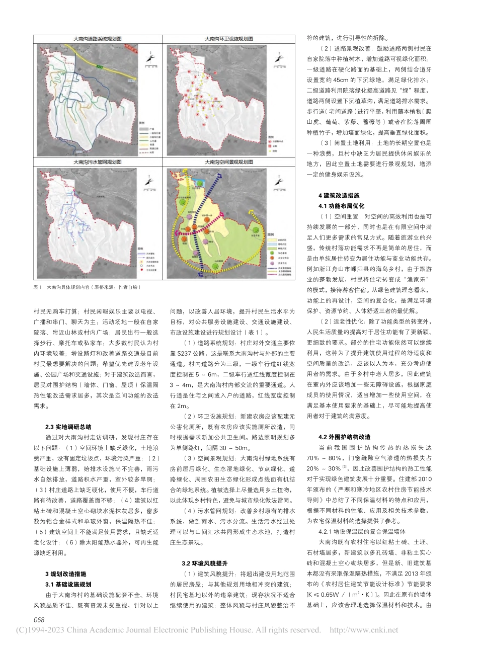 绿色建筑理念下的乡村改造设计——以大南沟村为例_韦峰.pdf_第2页