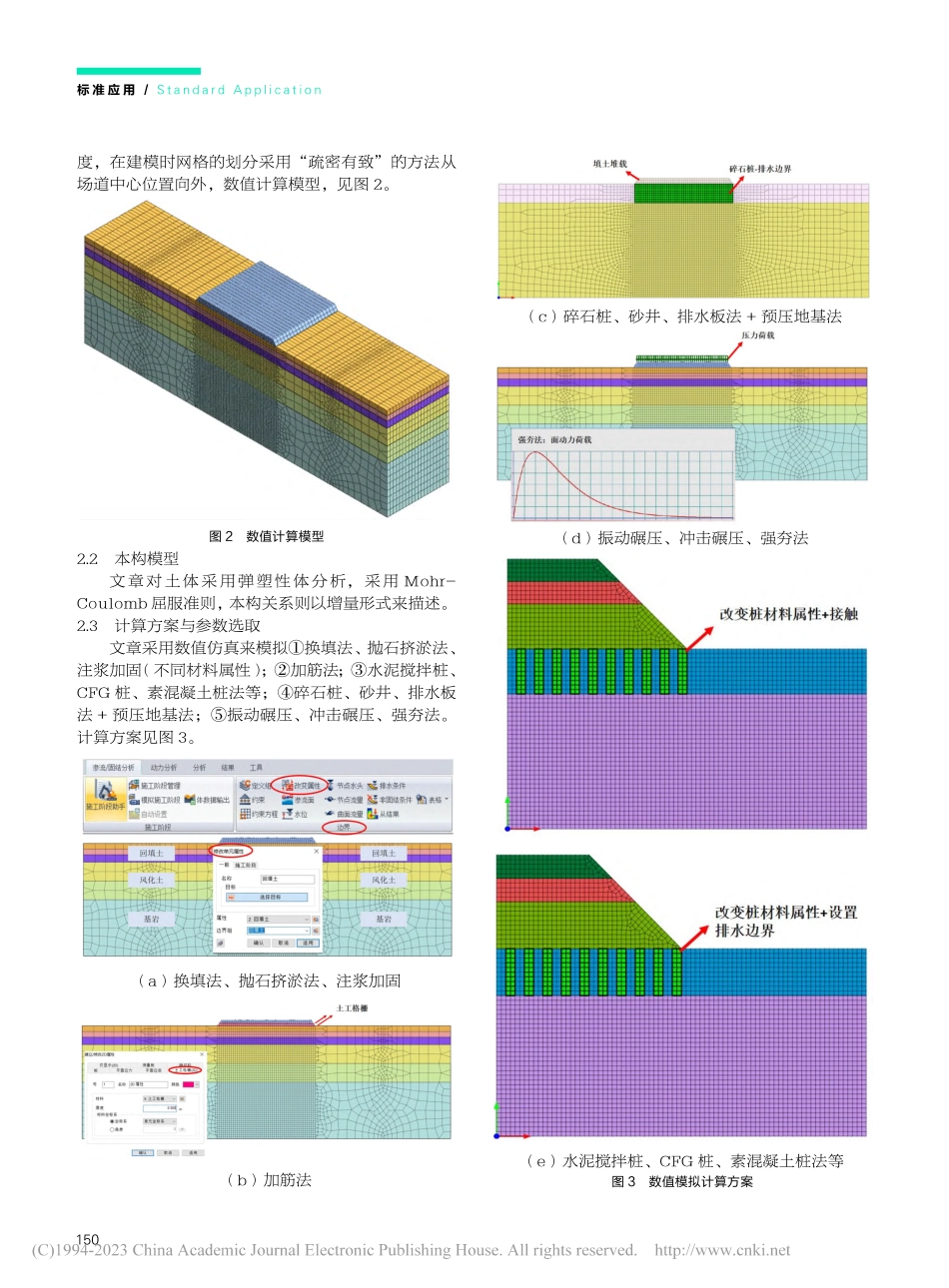 软土地区机场场道地基沉降控制研究_陈锦华.pdf_第2页