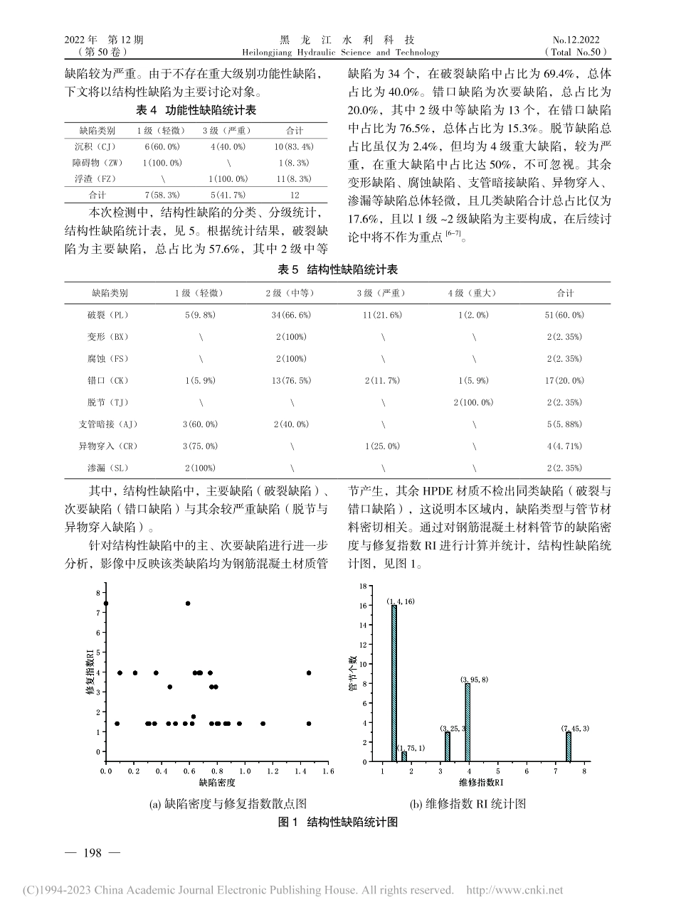 市政排水系统的健康状态评估与维修建议_李松勤.pdf_第3页