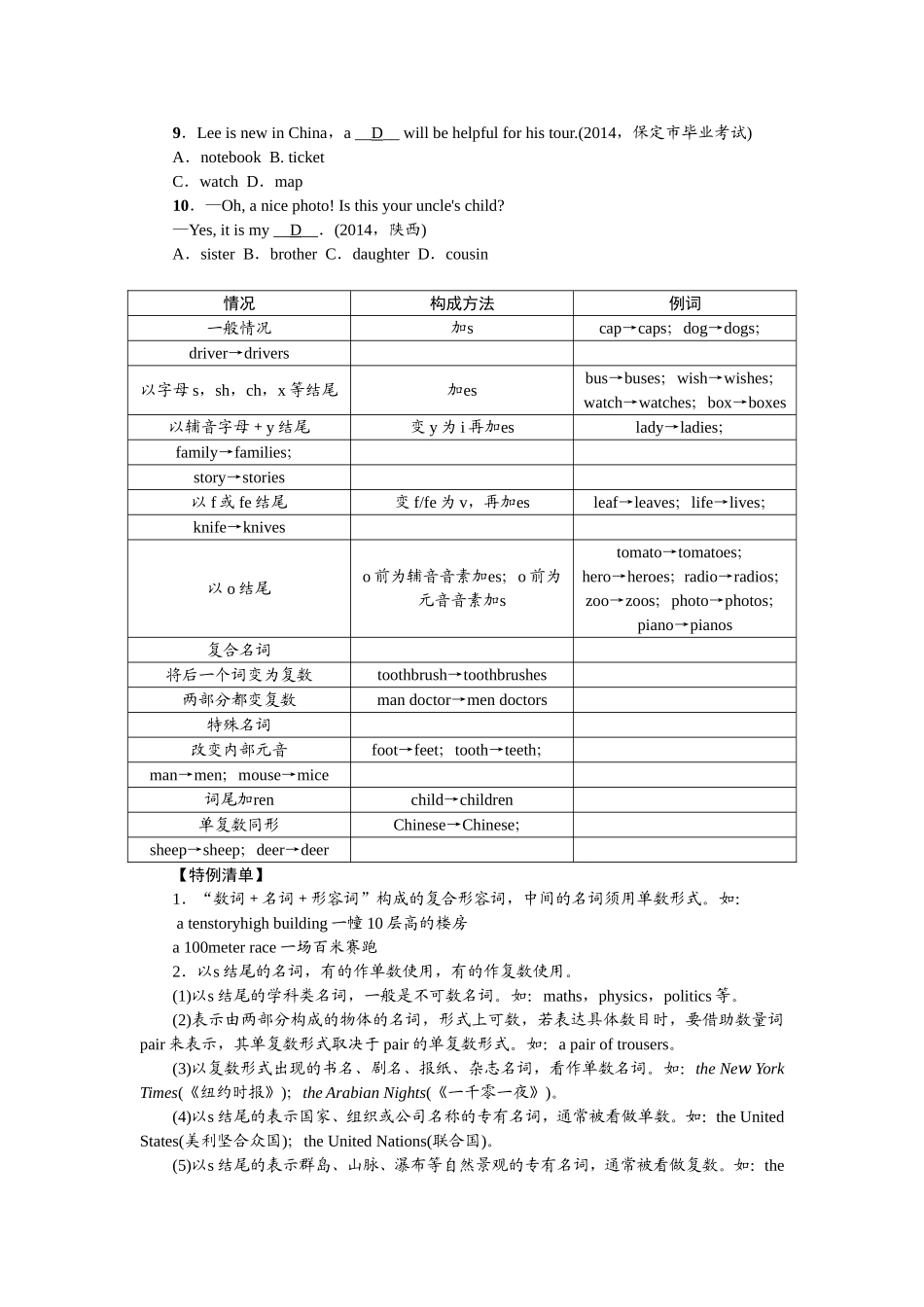 【中考题型全接触】精讲精练：中考题型一　单项选择.doc_第3页