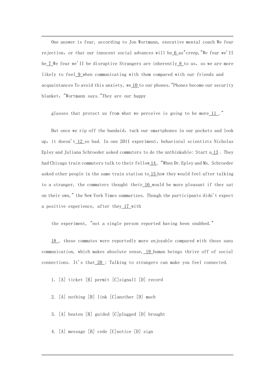 2015年全国硕士研究生入学统一考试英语（二）.pdf_第2页