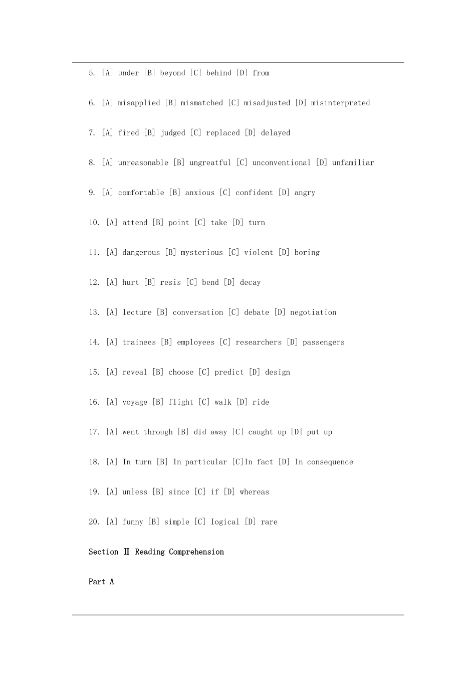 2015年全国硕士研究生入学统一考试英语（二）.pdf_第3页
