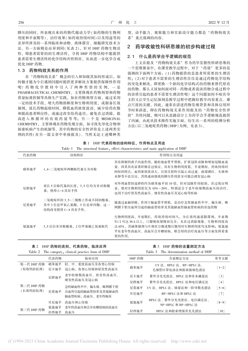 从药物构效关系浅谈药学科研思维启蒙教育_凌智群.pdf_第2页