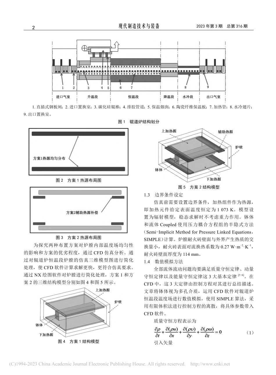 基于CFD的辊道炉锂电正极...温度场的数值模拟与优化设计_刘威.pdf_第2页
