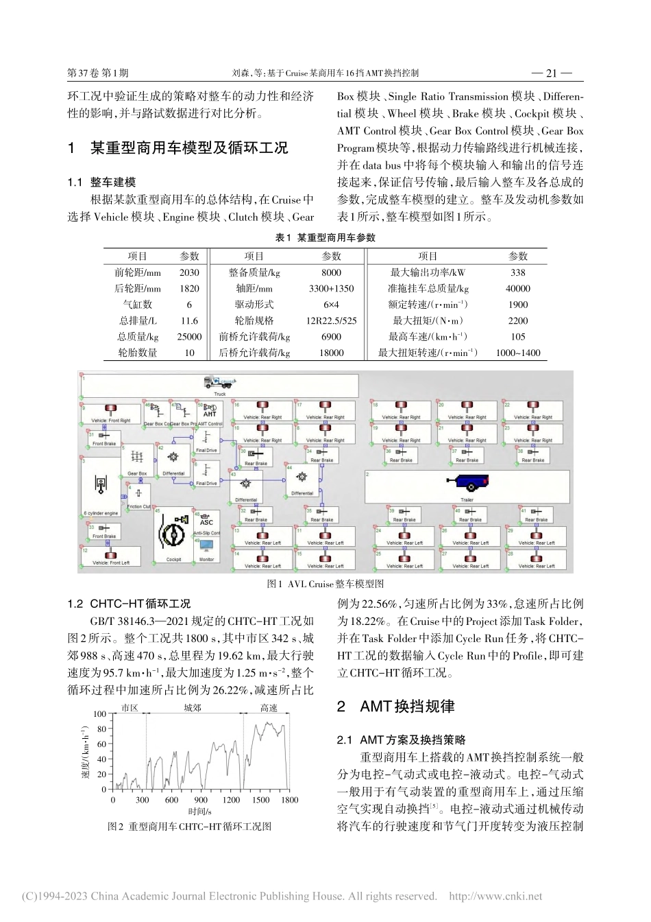 基于Cruise某商用车16挡AMT换挡控制_刘森.pdf_第2页