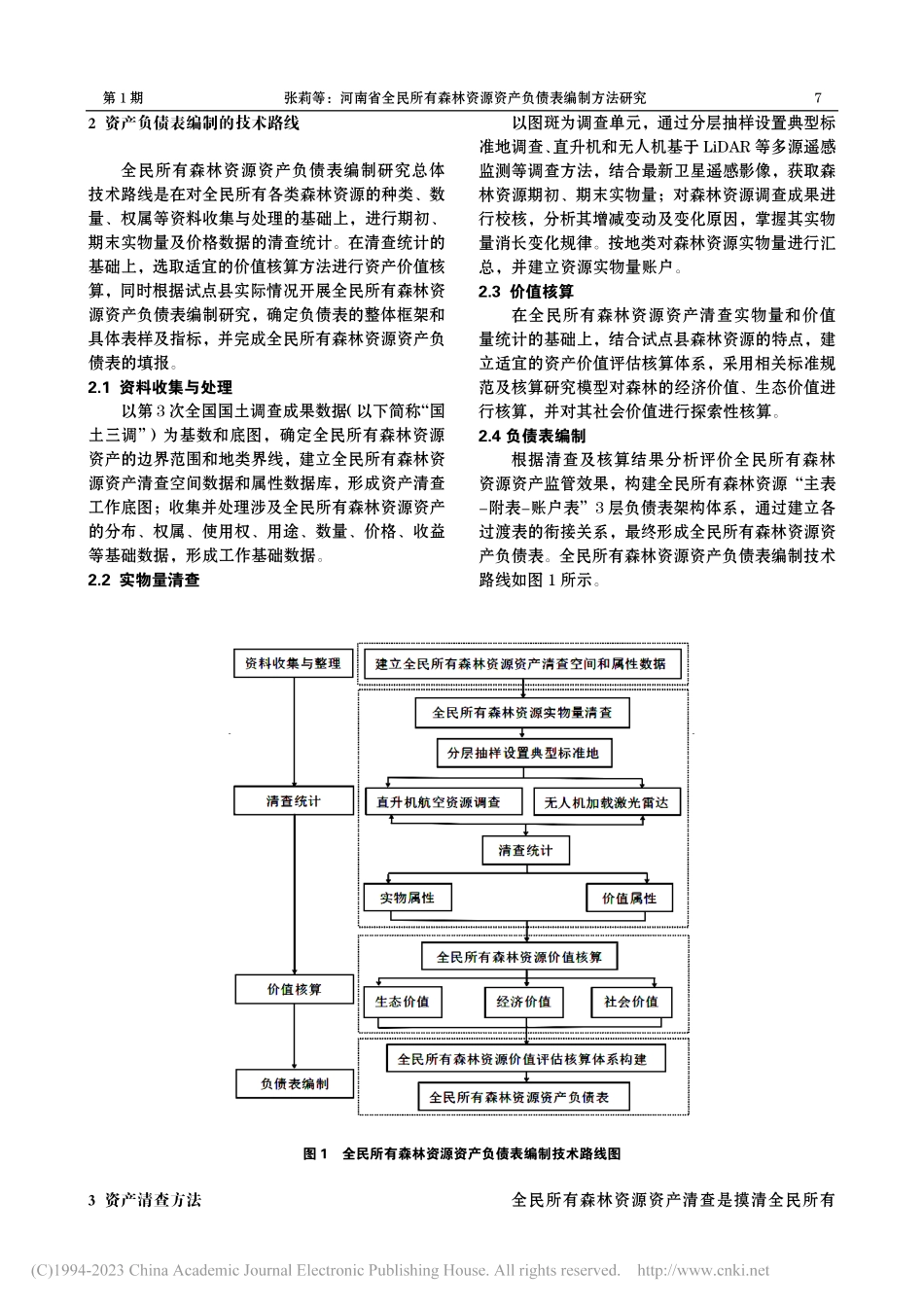 河南省全民所有森林资源资产负债表编制方法研究_张莉.pdf_第2页