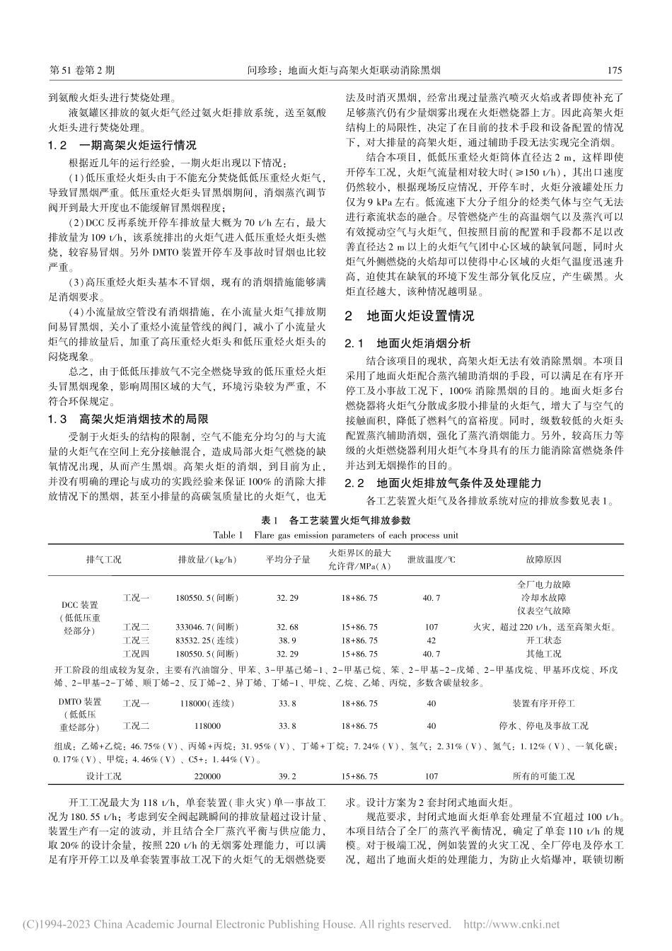 地面火炬与高架火炬联动消除黑烟_问珍珍.pdf_第2页