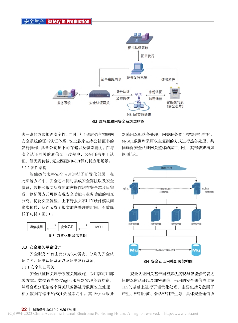基于国密算法的燃气物联网安全系统设计_吴越.pdf_第3页