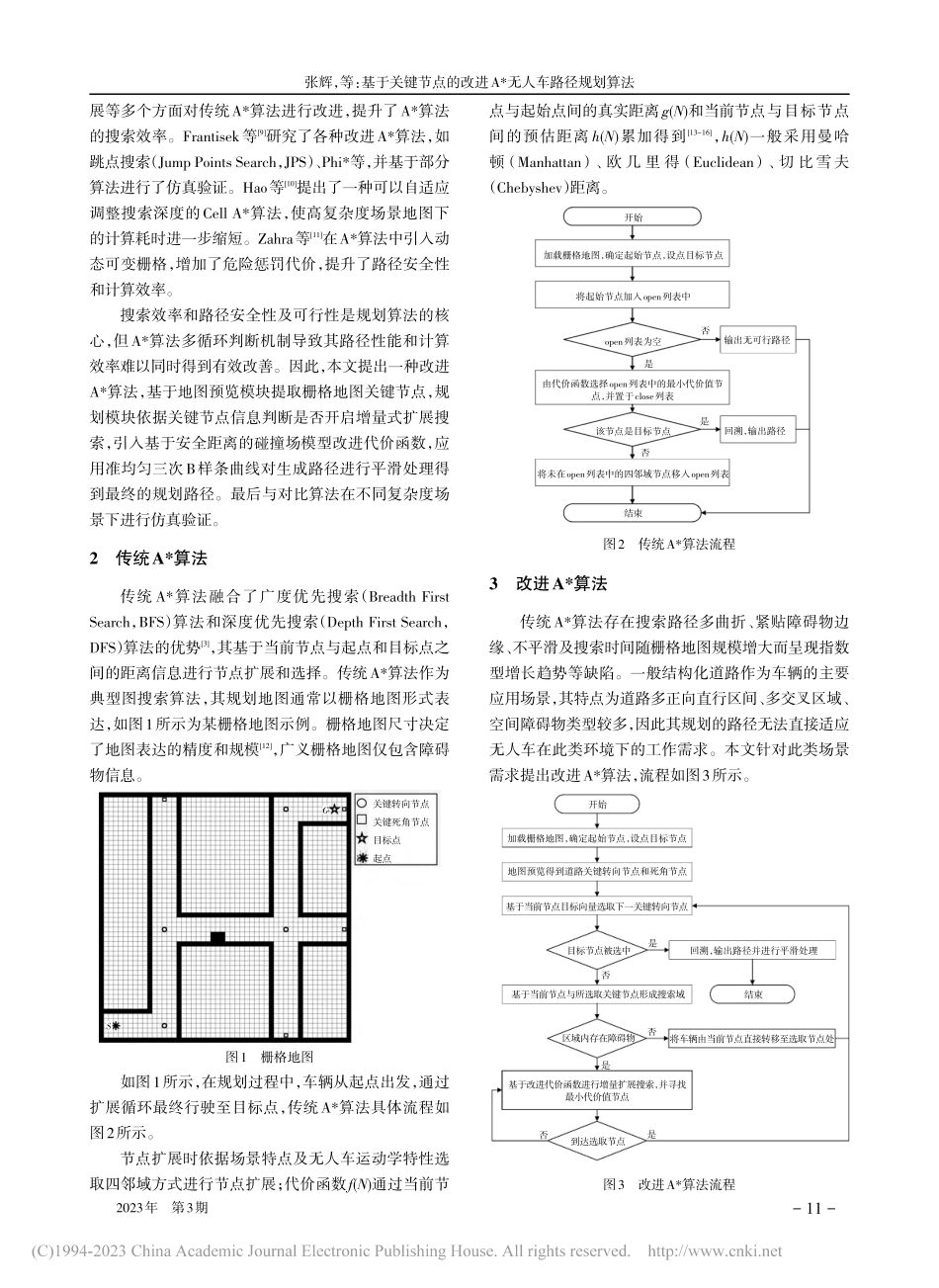 基于关键节点的改进A_无人车路径规划算法_张辉.pdf_第2页