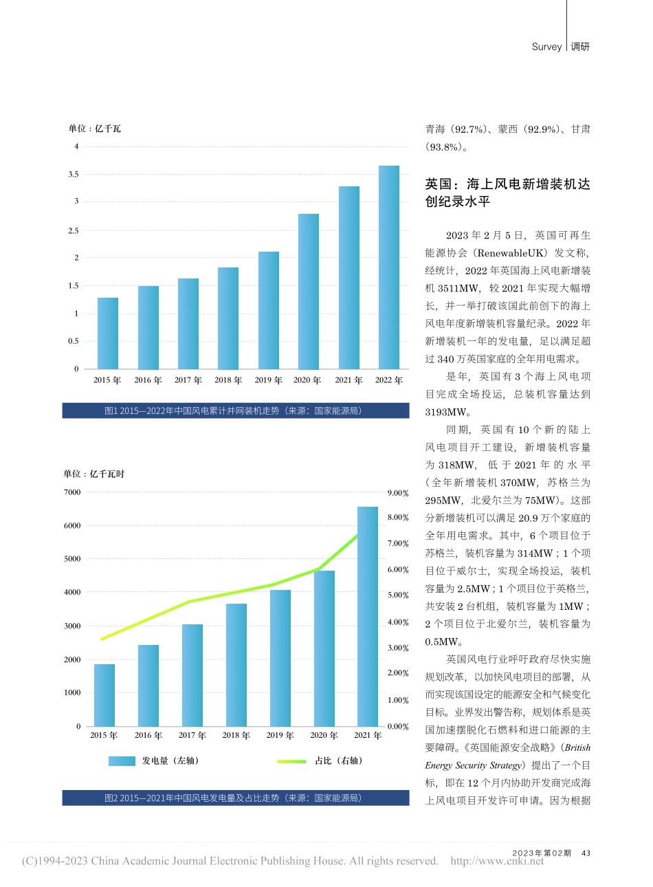 部分国家2022年风电开发与利用概况_夏云峰.pdf_第2页