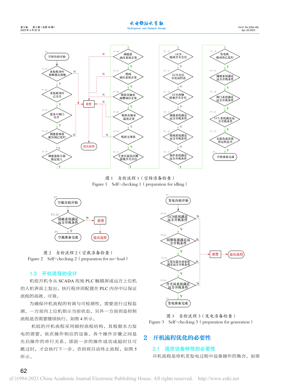 大型无人值班水电站开机流程的设计与优化_黄海军.pdf_第2页