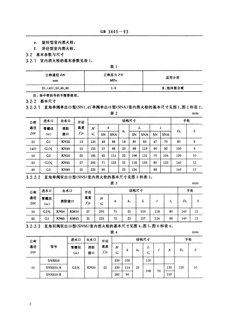 室内消火栓 GB 3445-1993.pdf_第3页