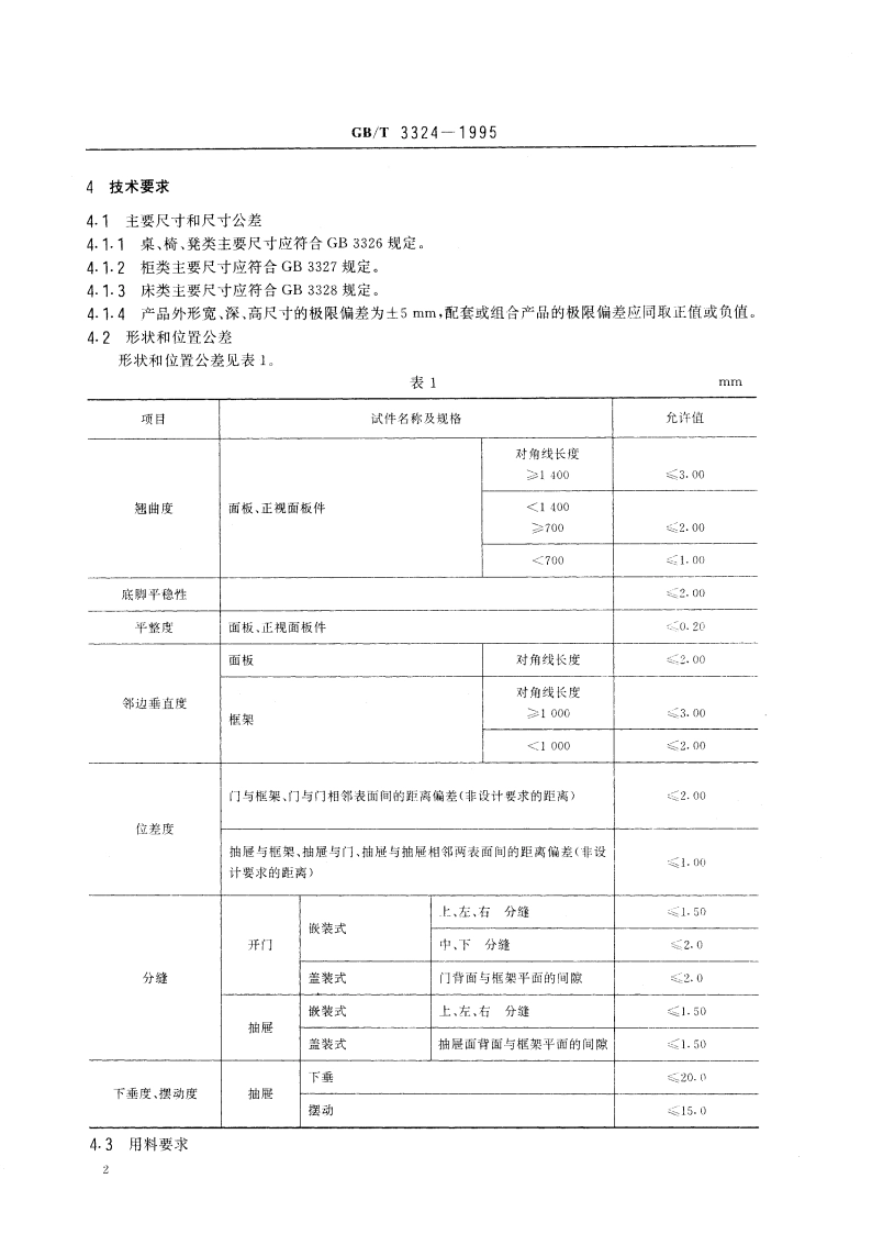木家具通用技术条件 GBT 3324-1995.pdf_第3页