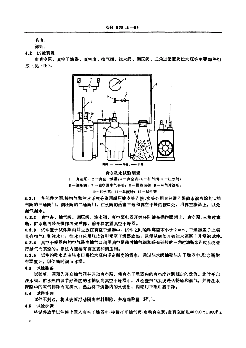 沥青防水卷材试验方法 吸水性 GBT 328.4-1989.pdf_第3页