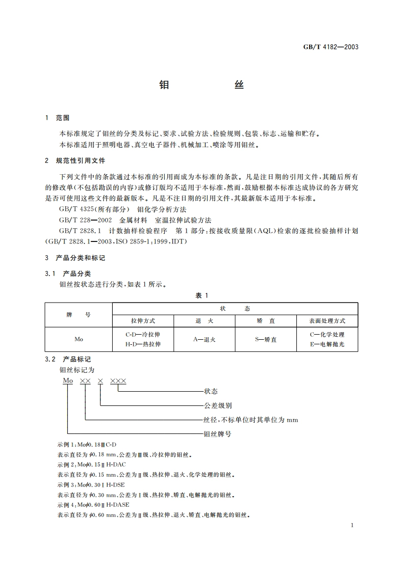钼丝 GBT 4182-2003.pdf_第3页