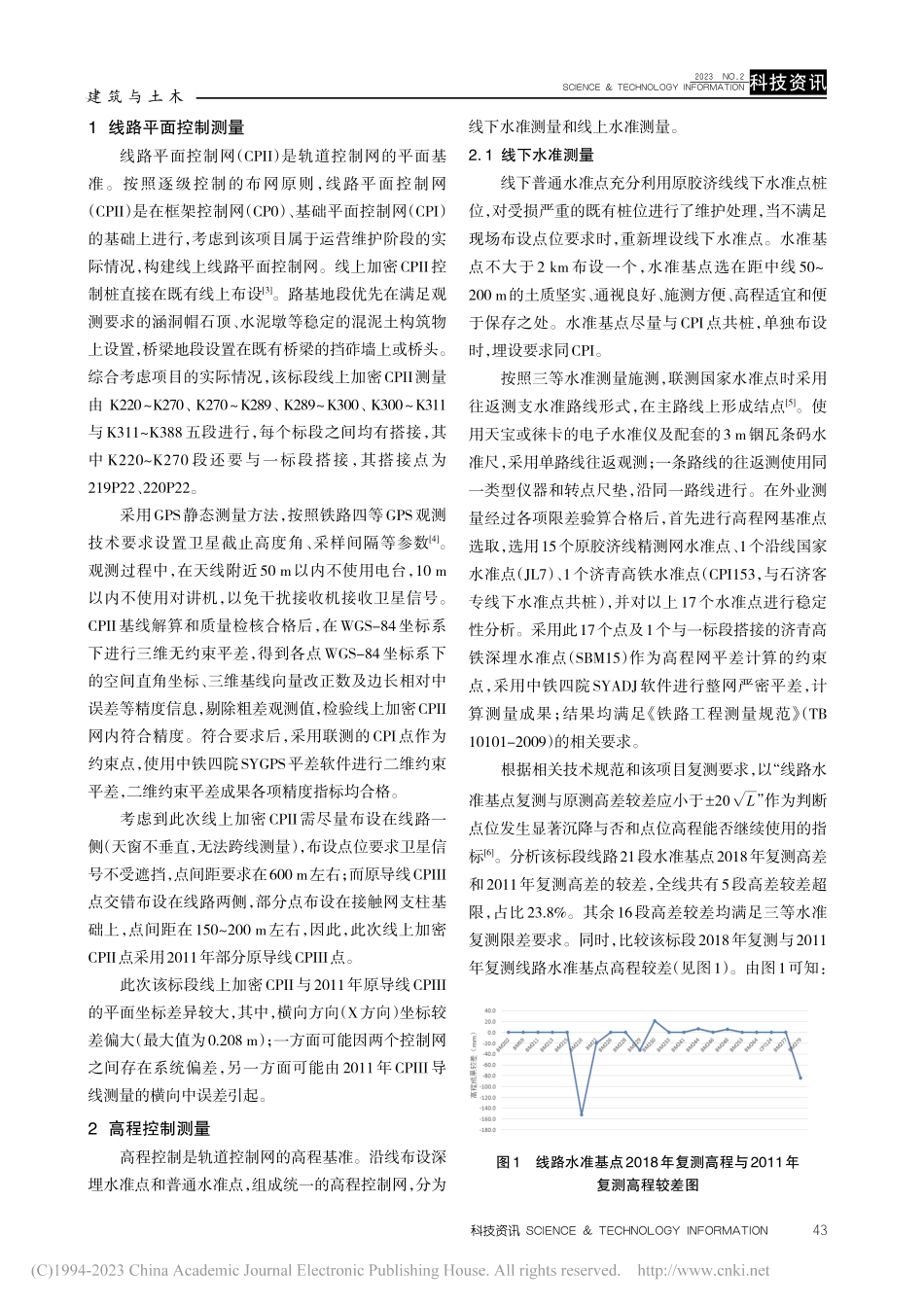 胶济客专既有铁路轨道控制网精密测量方法研究_杜兆宇.pdf_第2页
