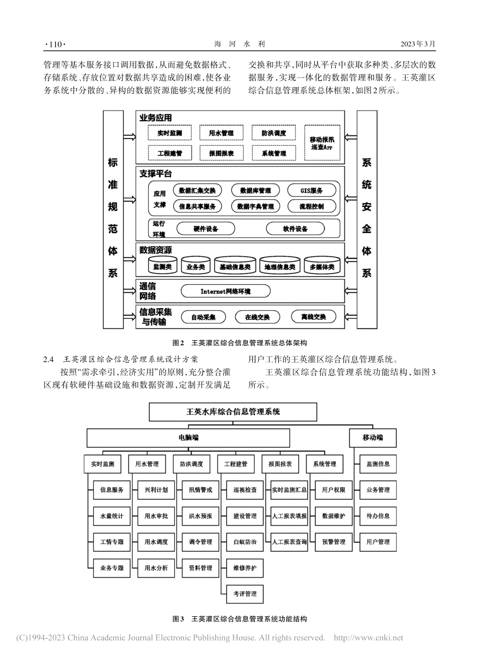节水型灌区综合信息管理系统开发与应用_齐师杰.pdf_第3页