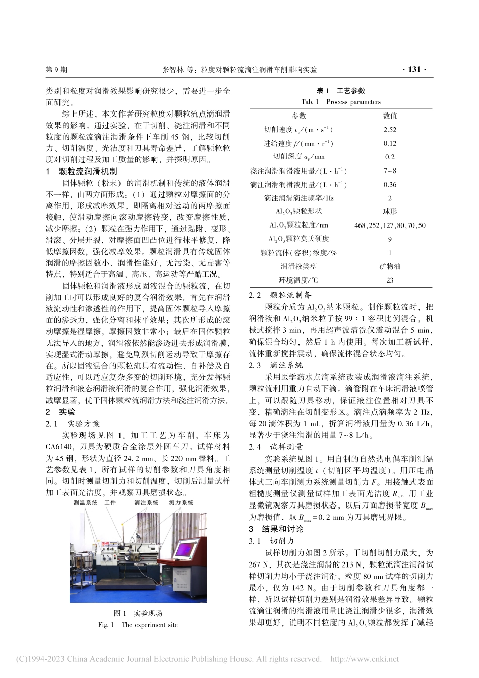 粒度对颗粒流滴注润滑车削影响实验_张智林.pdf_第2页