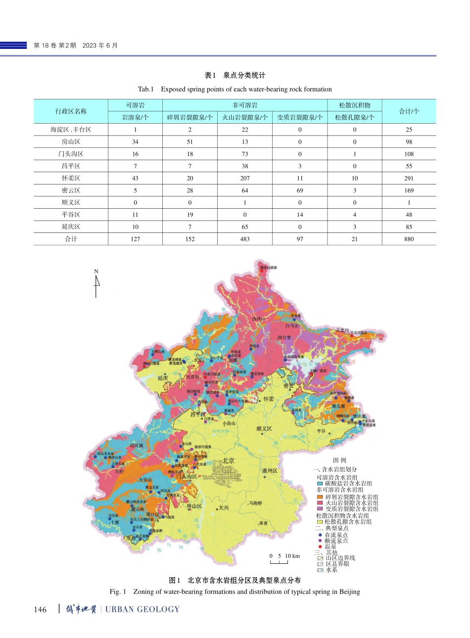 北京市泉水监测网的优化设计研究_张院.pdf_第3页