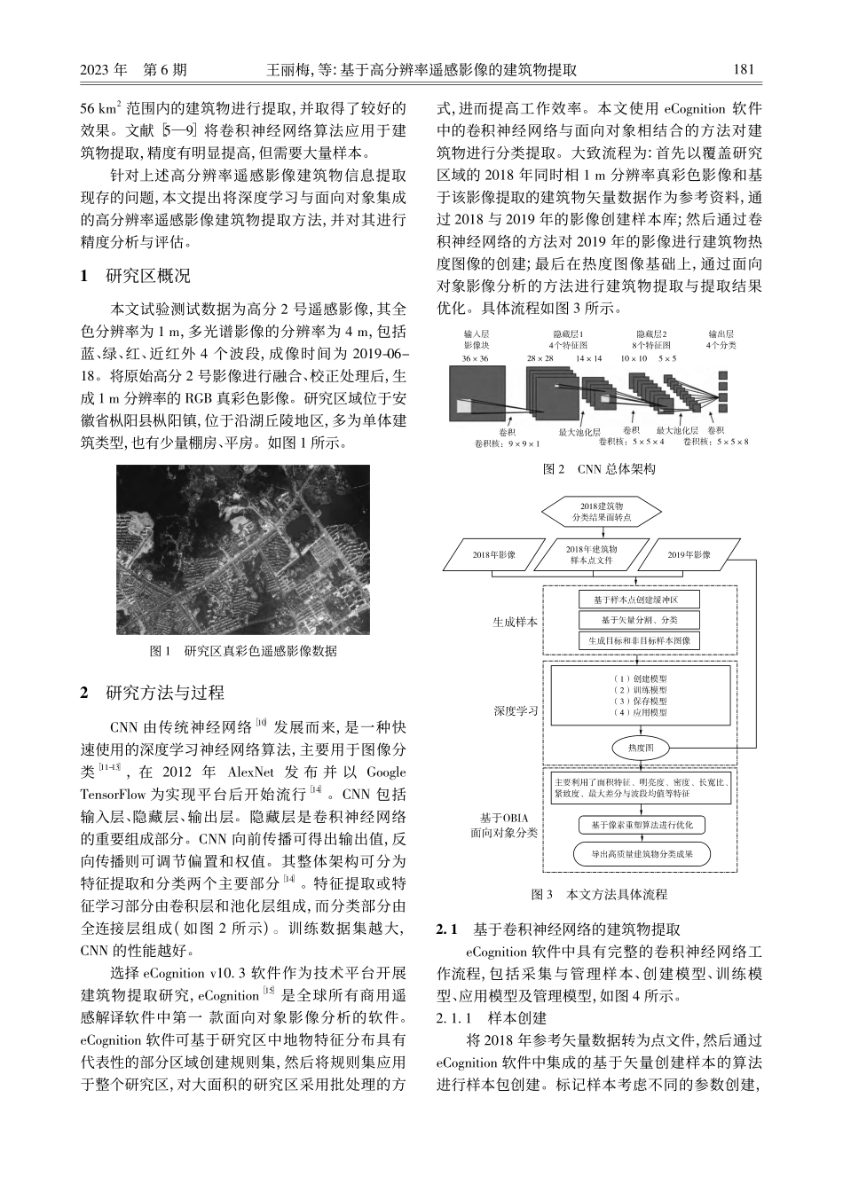 基于高分辨率遥感影像的建筑物提取_王丽梅.pdf_第2页