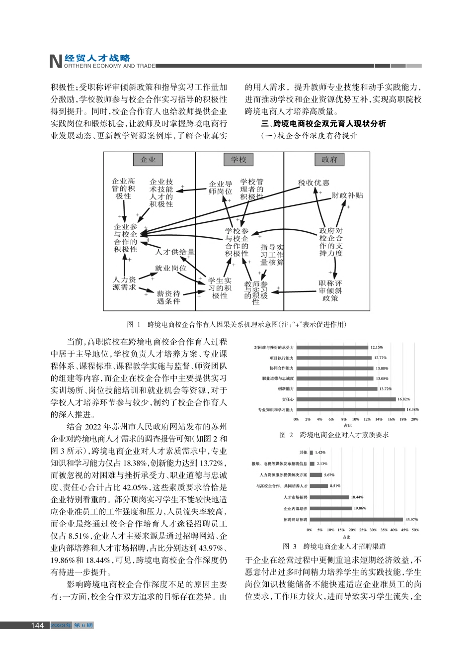 高职院校跨境电商校企双元育人路径探索_张大成.pdf_第2页