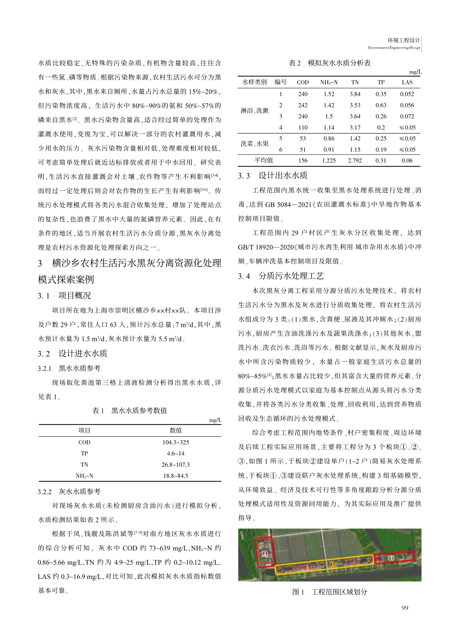 横沙乡农村生活污水资源化处理模式探索_于芬.pdf_第2页