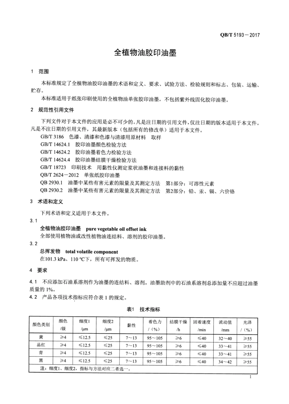 QBT 5193-2017 全植物油胶印油墨.pdf_第3页