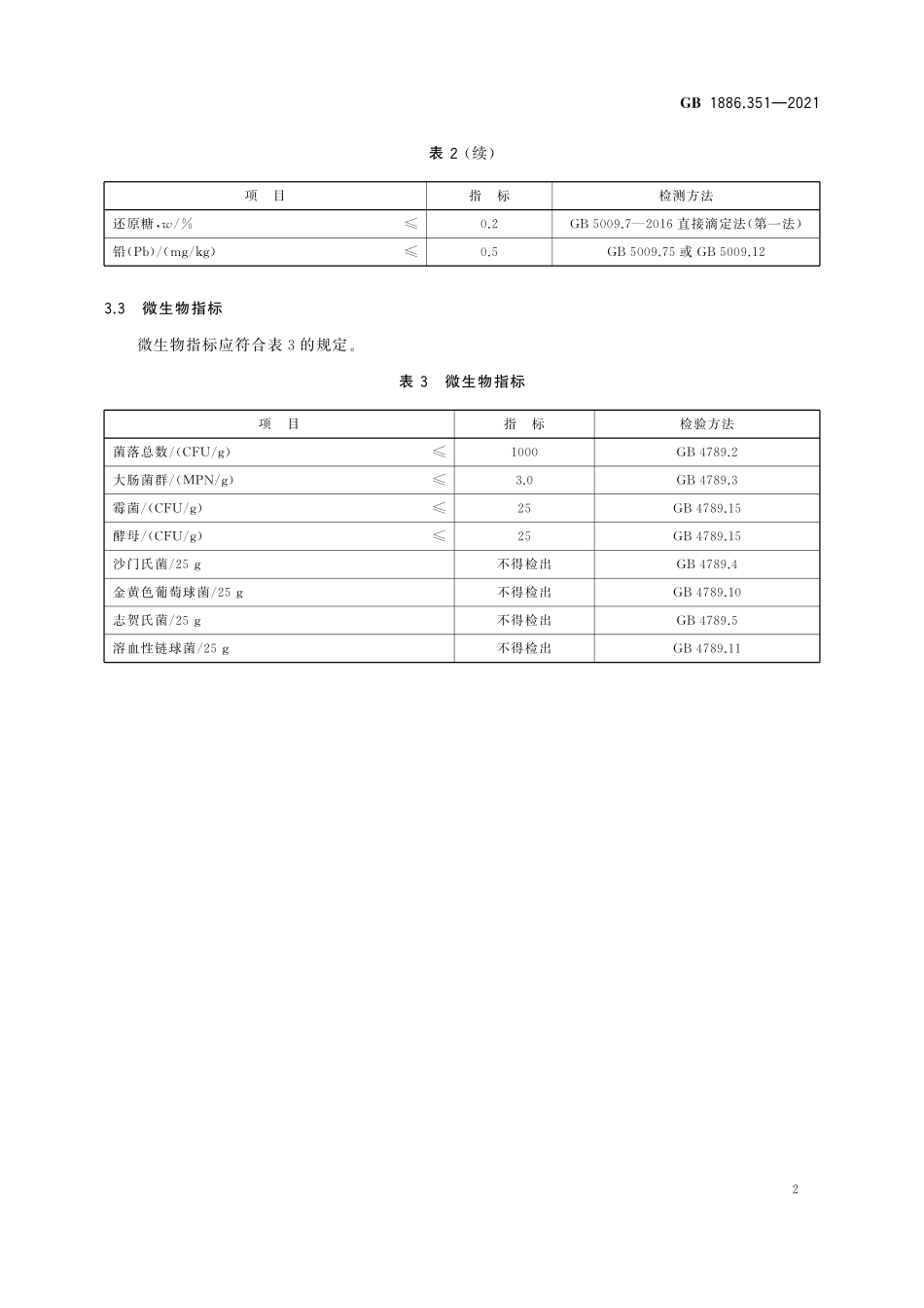 GB 1886.351-2021 食品安全国家标准 食品添加剂 α-环状糊精.pdf_第3页