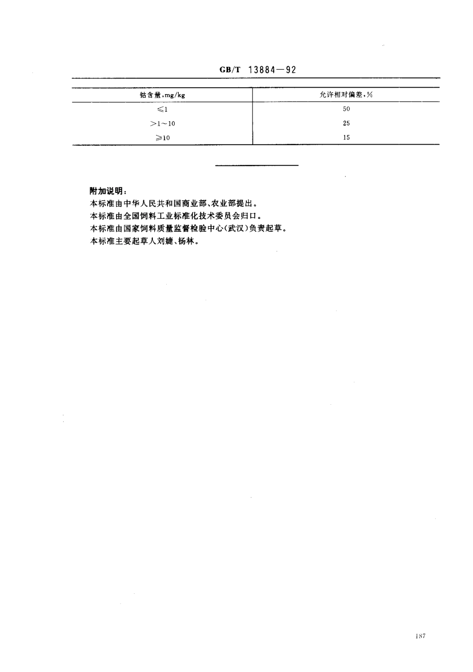 GBT 13884-1992 饲料中钻的测定方法 原子吸收光谱法.pdf_第3页