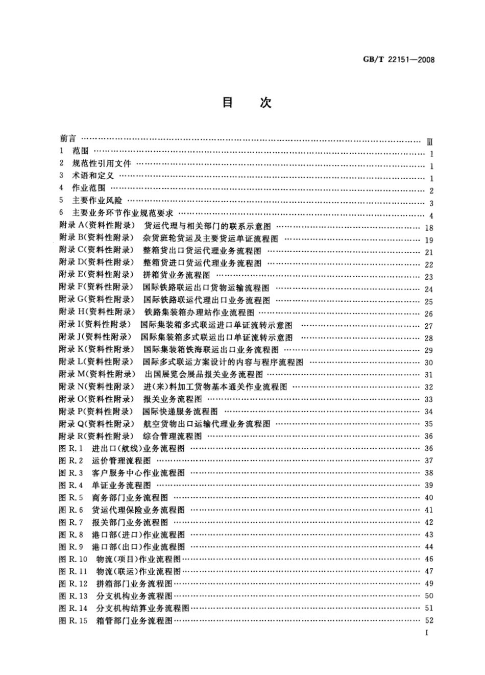 GBT 22151-2008 国际货运代理作业规范.pdf_第2页