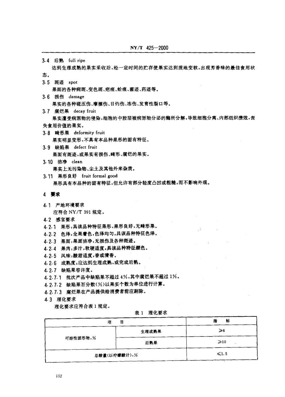 NYT 425-2000 绿色食品 猕猴桃.pdf_第3页