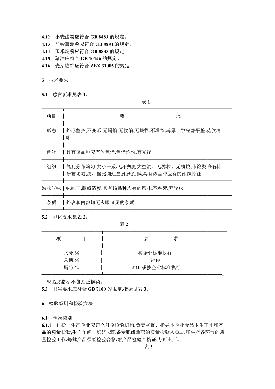 SBT 10222-1994 烘烤类糕点通用技术条件.pdf_第3页