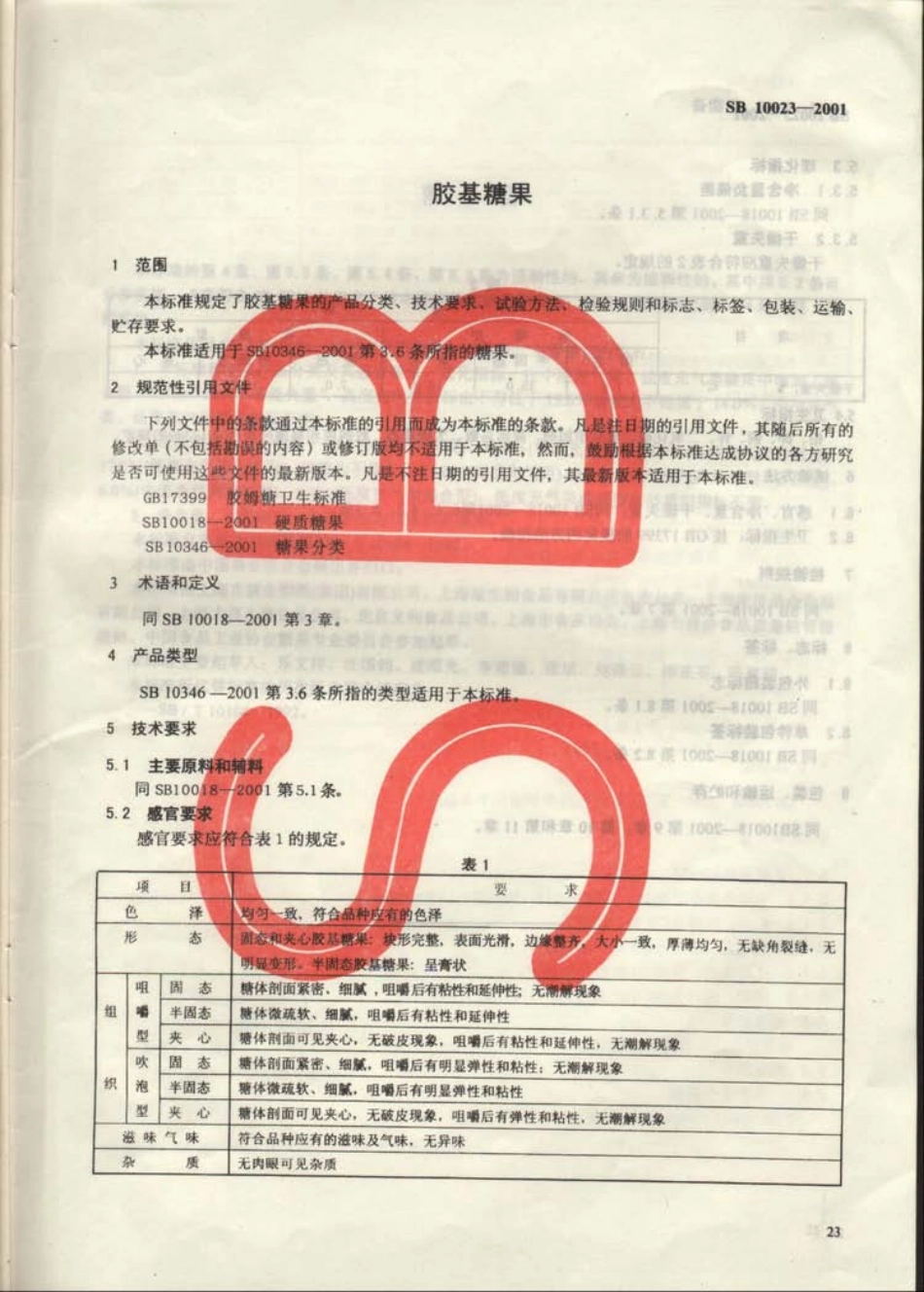 SB 10023-2001 胶基糖果.pdf_第2页