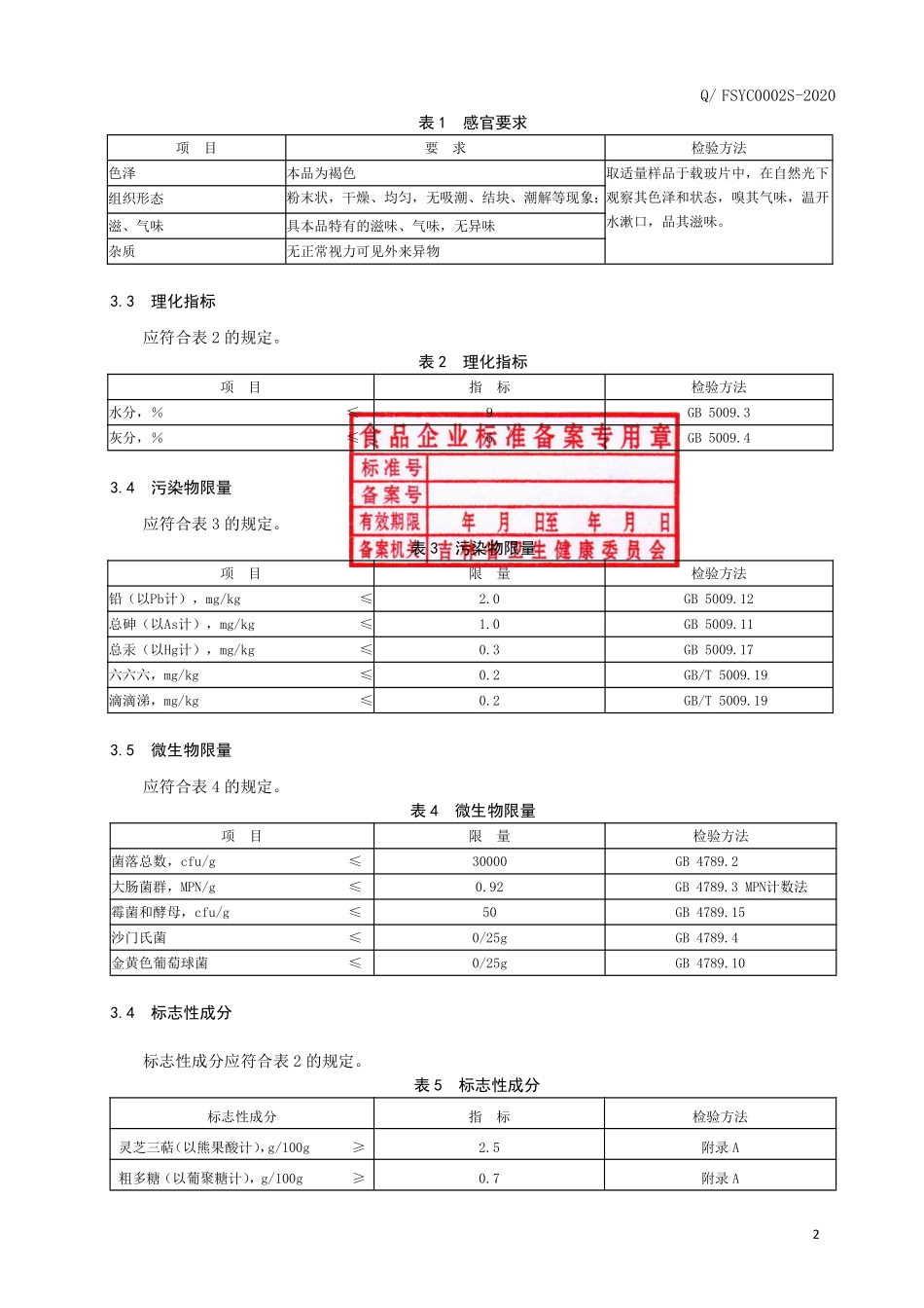 QFSYC 0002 S-2020 金芝红牌灵芝孢子粉.pdf_第3页