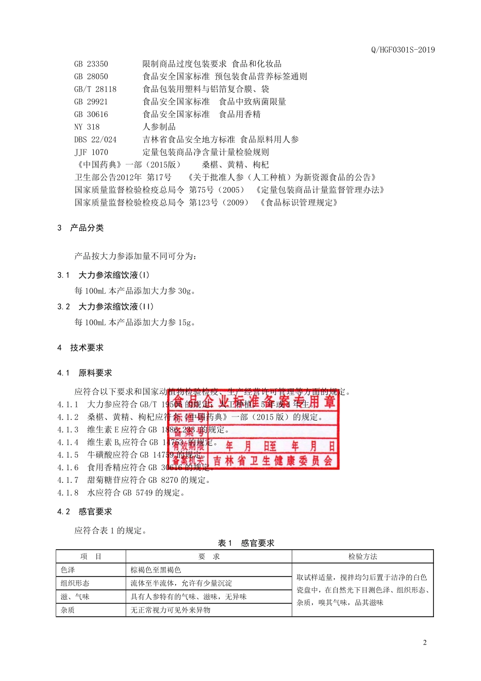QHGF 0301 S-2019 大力参浓缩饮液.pdf_第3页