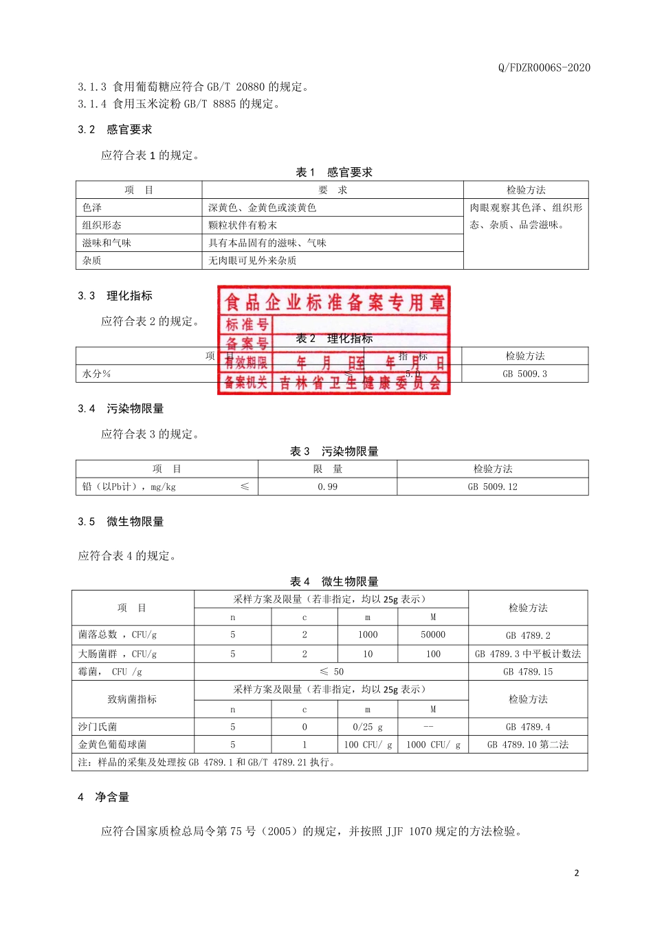 QFDZR 0006 S-2020 金银花蒲公英颗粒.pdf_第3页