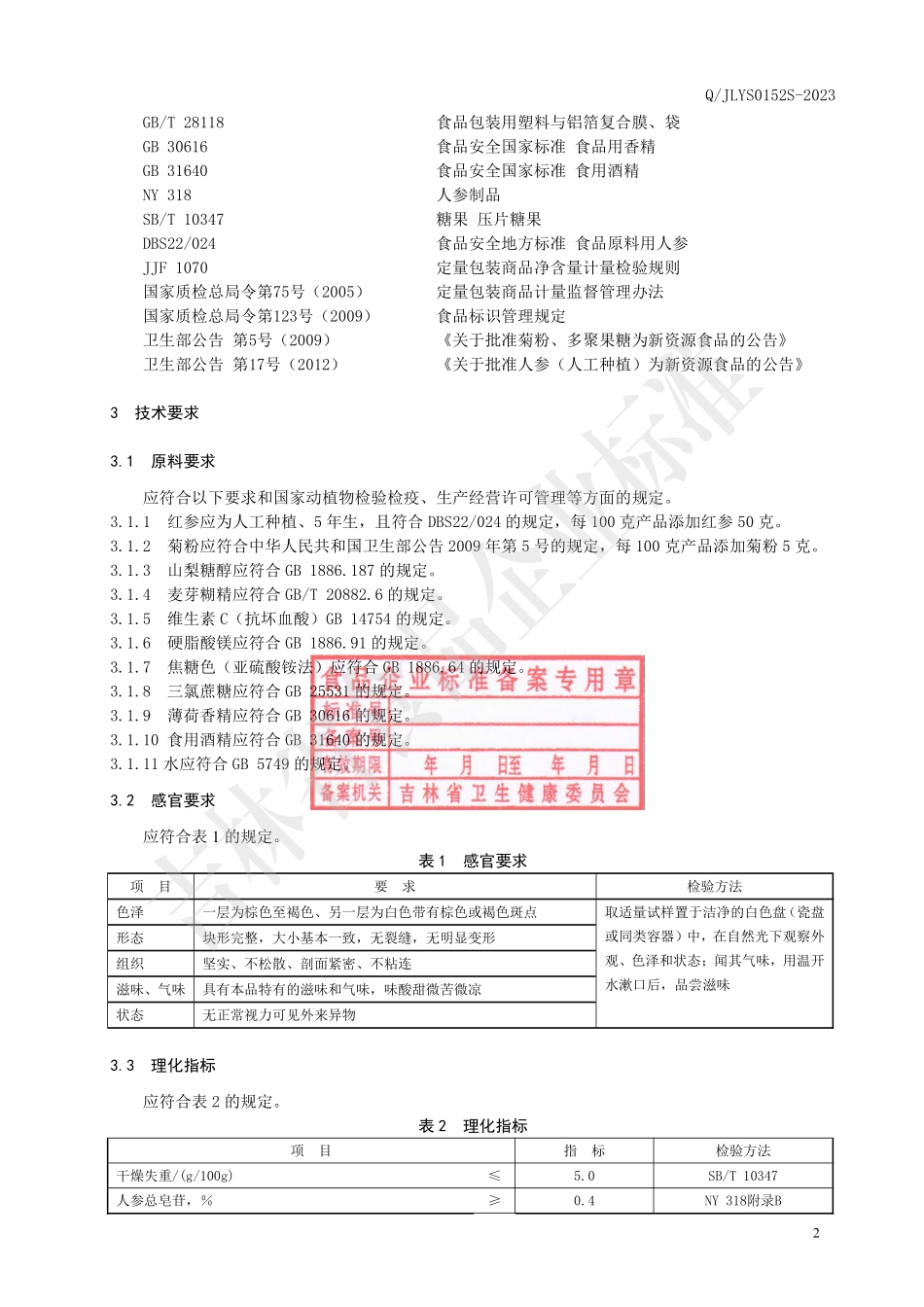 QJLYS 0152 S-2023 红参双层片压片糖果.pdf_第3页