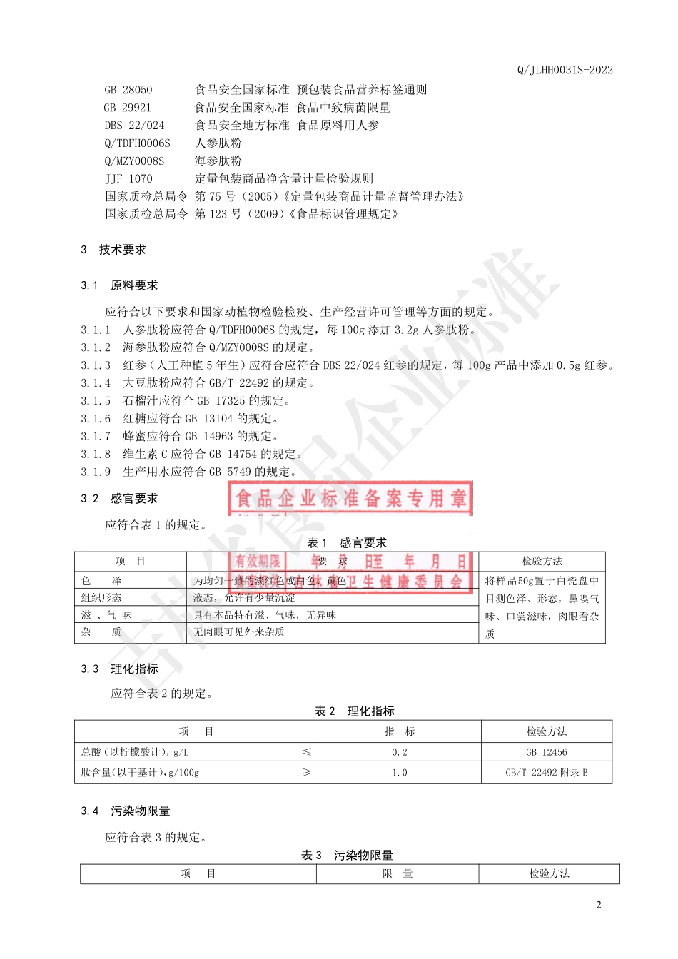 QJLHH 0031 S-2022 双参多肽浓缩液.pdf_第3页
