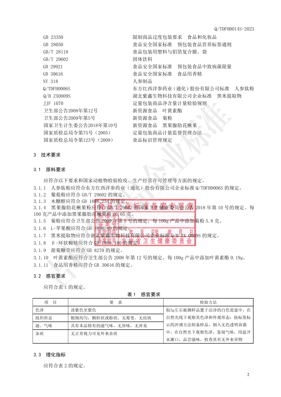QTDFH 0014 S-2023 人参肽黑果腺肋花楸果粉.pdf_第3页