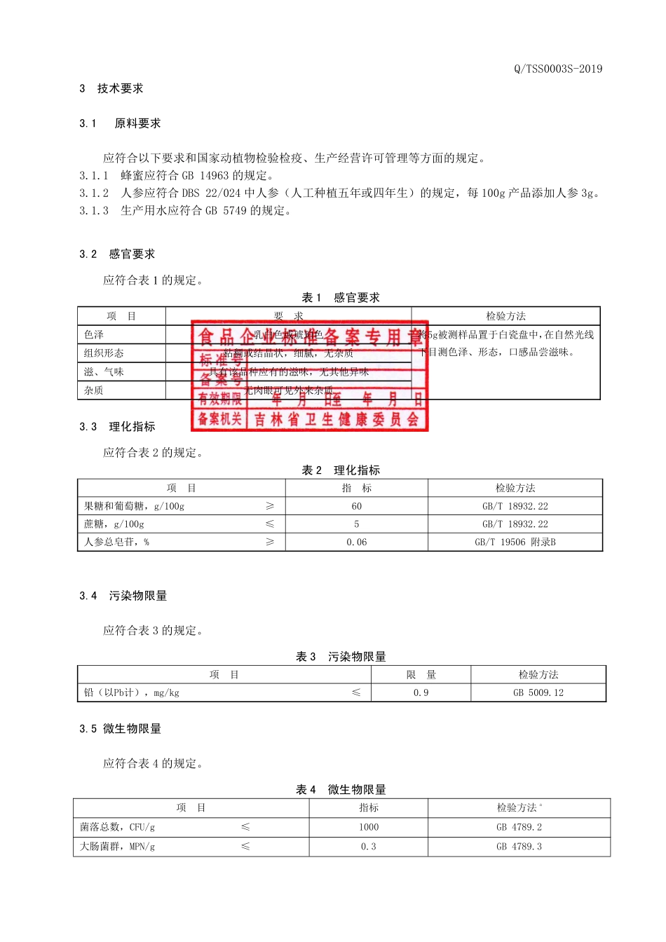 QTSS 0003 S-2019 长白山人参蜂蜜.pdf_第3页